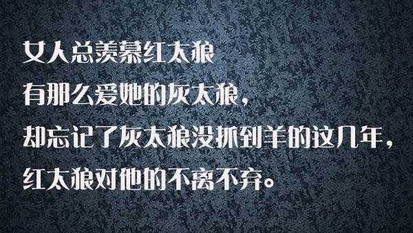 关于爱情的这16句话，总会有一句让你有所触动