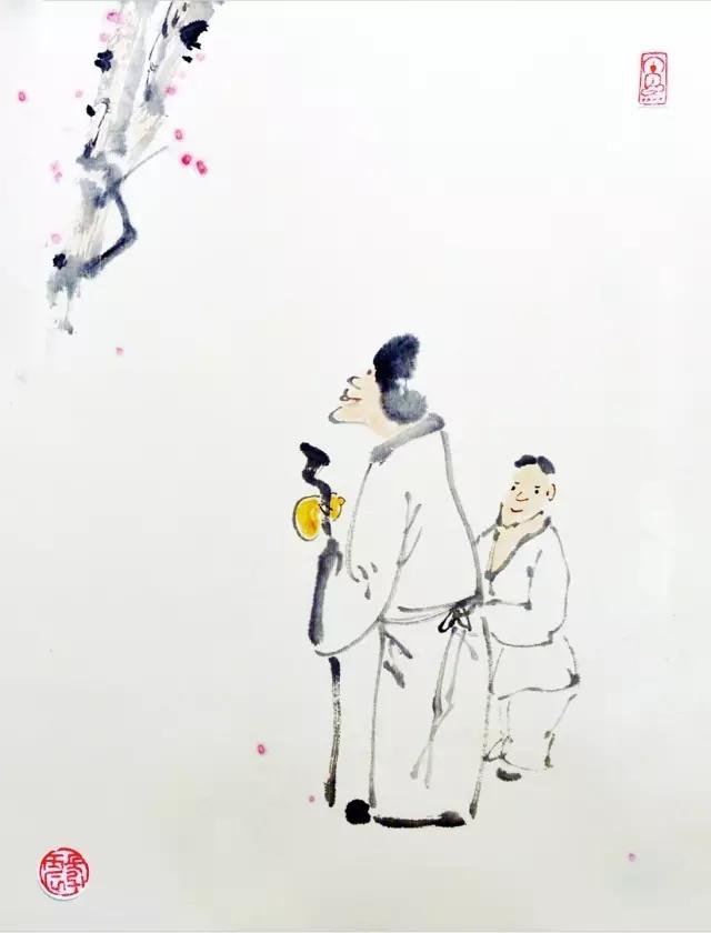 人生，纵有三千不闹，不如一笑