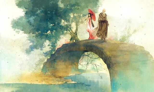 今日种种，似水无痕；明日何夕，君已陌路！