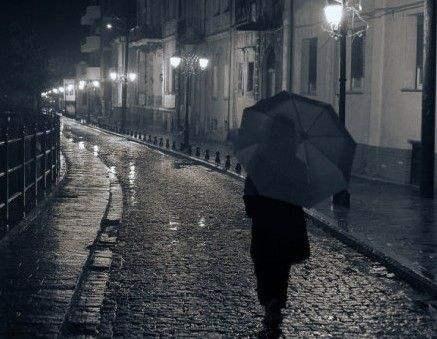 江南夜半听雨声！