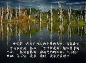 学会欣赏（好文）