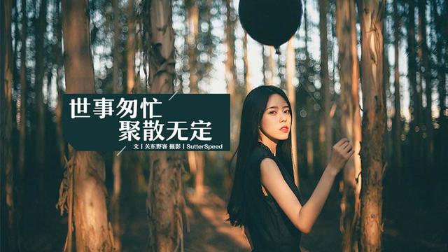 一生不长，岁月匆忙