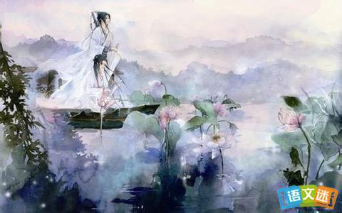 落花人独立，微雨燕双飞！