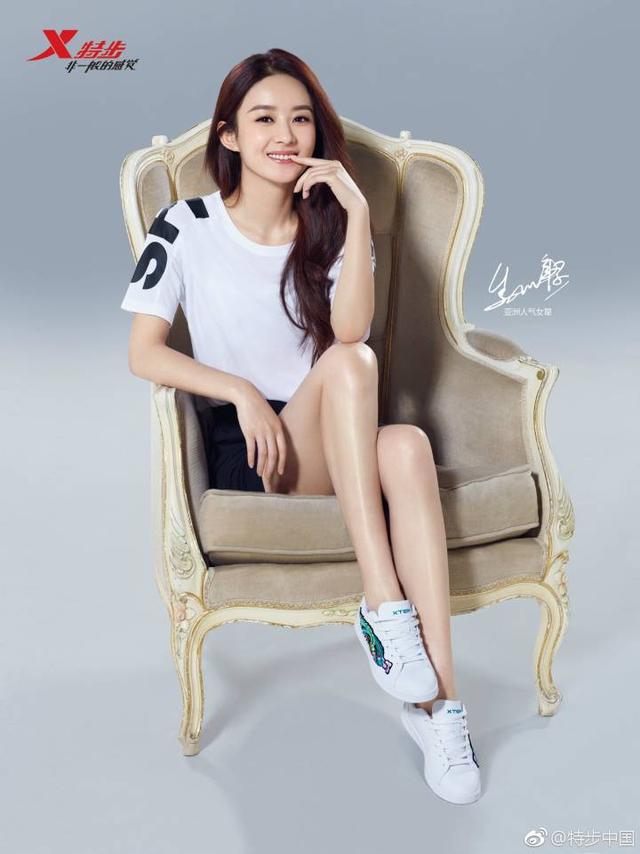赵丽颖运动大片来袭，网友：表白运动颖，美帅美帅的