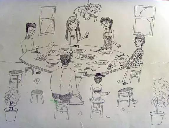 饭桌见人品