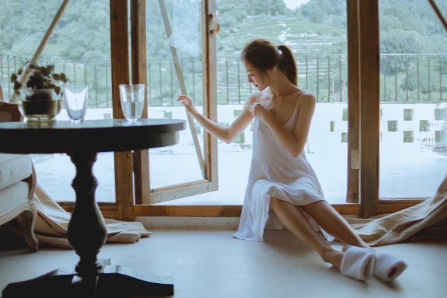 女人晚安心语正能量的语句